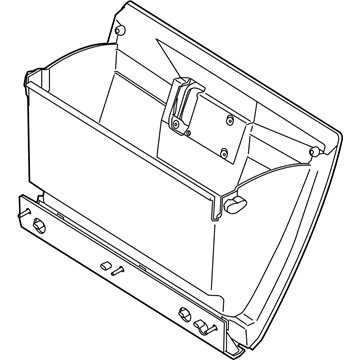 Ford 9T1Z-6106024-AA Glove Box Door