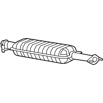 Ford 5L8Z-5230-BA Muffler