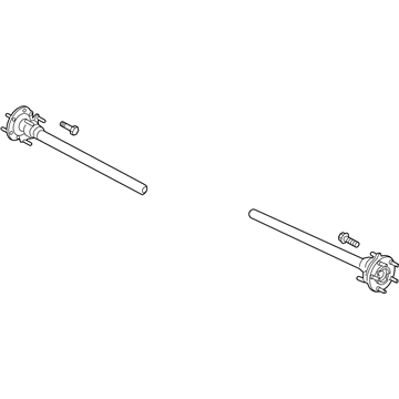 Ford KB3Z-4234-D SHAFT ASY - REAR AXLE