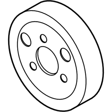 Ford HJ5Z-8509-A Pulley