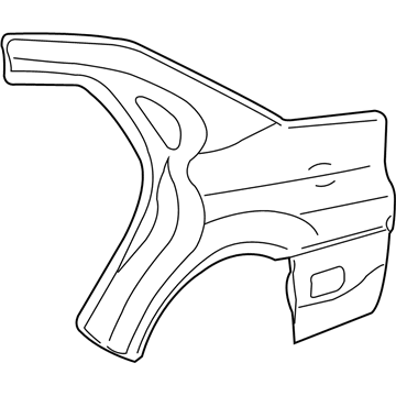 Mercury YF1Z-5427840-BA Quarter Panel