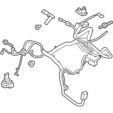 2016 Ford Edge Battery Cable - G2GZ-14300-G