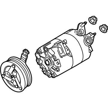 2017 Ford Focus A/C Compressor - H1FZ-19703-B