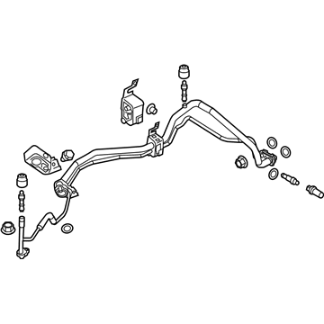 Ford AV6Z-19A834-U Front Pressure Hose