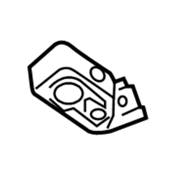 Ford CV6Z-19812-B Front Pressure Hose Front Bracket