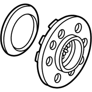 Lincoln YC3Z-4851-AB Companion Flange