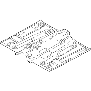 2018 Ford Focus Floor Pan - G1FZ-5811135-A