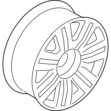 Ford 6L3Z-1007-L Wheel, Alloy