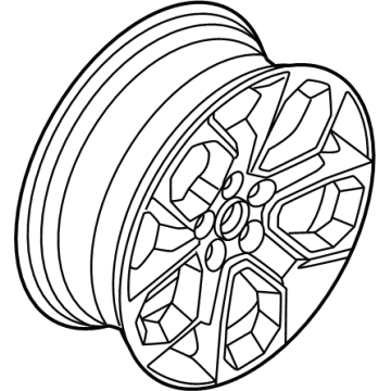 Ford NZ6Z-1007-B Wheel, Alloy