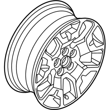 Ford NZ6Z-1007-F Wheel, Alloy