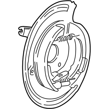 Ford F5TZ-2C220-A Caliper Mount