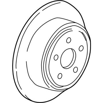 Ford YL2Z-2V026-BB Rotor