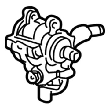 Ford YF1Z-3A674-ABRM Pump Assy - Power Steering