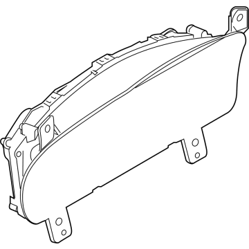 Ford LB5Z-10849-JA Cluster Assembly