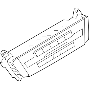 2020 Ford Police Interceptor Utility HVAC Control Module - NB5Z-19980-C