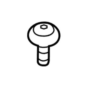 Ford -W703277-S900 Headlamp Assembly Screw