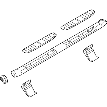 Lincoln 7L3Z-16450-FA Running Board