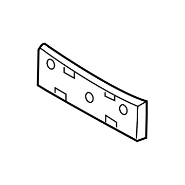 Ford JB5Z-17A385-AA License Bracket