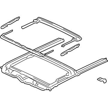 Mercury 4G1Z-5451070-AA Frame Assembly