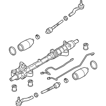 Lincoln MKZ Rack And Pinion - AH6Z-3504-A