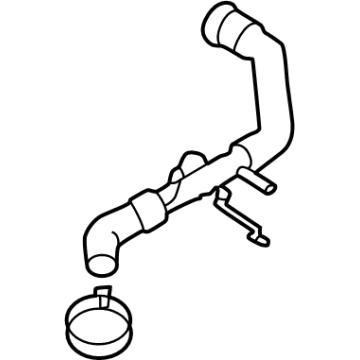 Ford MB3Z-8260-E Upper Hose