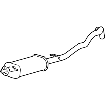 Ford 9L1Z-5230-B Muffler & Pipe