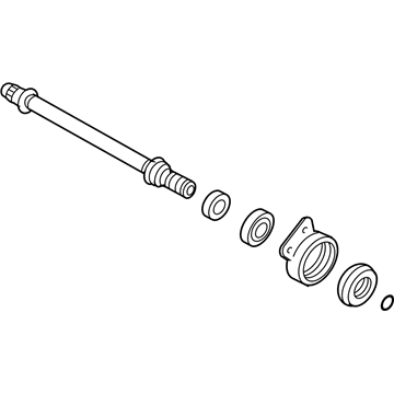 Mercury 9L8Z-3A329-B Intermediate Shaft