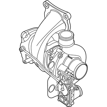 Lincoln Turbocharger - KX7Z-6K682-A