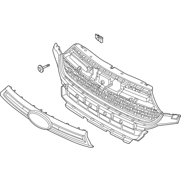 Ford MB5Z-8200-HA Grille