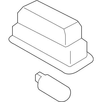 Ford 6M2Z-13550-A License Lamp