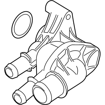 Ford DS7Z-8592-F Connection - Water Outlet