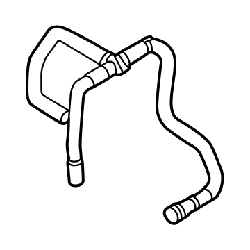 Lincoln LX6Z-8A577-C Water Hose