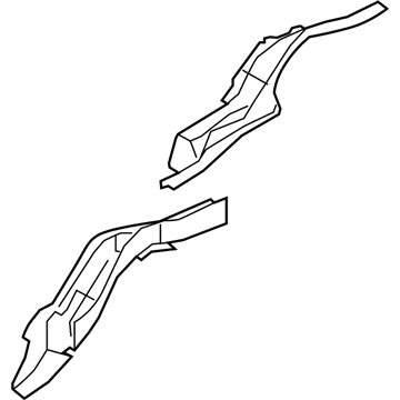 Lincoln DG1Z-5410124-A Rear Rail Assembly