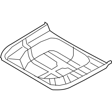 Lincoln 8A5Z-5411215-BA Rear Floor Pan