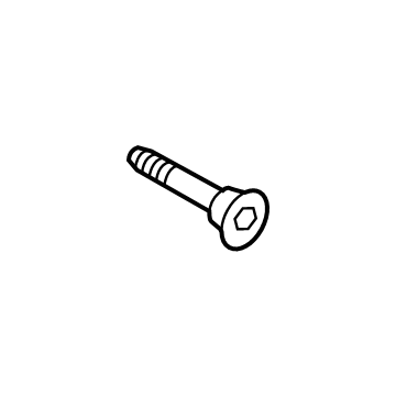 Ford -W700883-S450B Seat Belt Assembly Screw