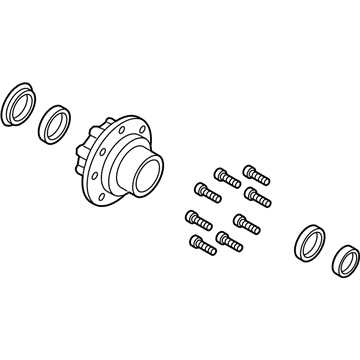 Ford PC3Z-1109-A Hub Assembly