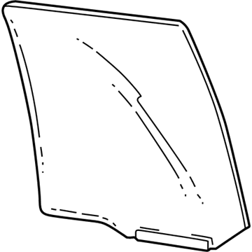 Ford F77Z-7825712-AA Door Glass