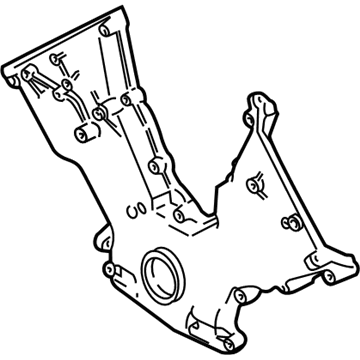 Mercury F8ZZ-6019-CA Timing Cover