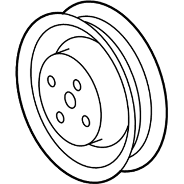 Ford 1L5Z-8509-AF Pulley