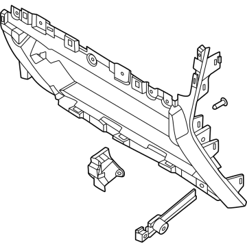 Ford F-250 Super Duty Glove Box - PC3Z-6006010-AA