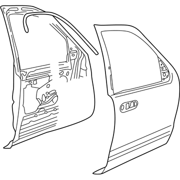 Lincoln 2C5Z-7820124-AA Door Shell