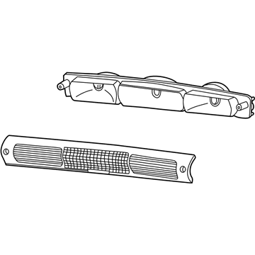 Ford XL3Z-13A613-BA High Mount Lamp