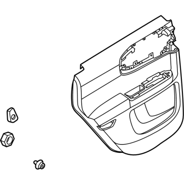 Ford M1PZ-7827406-CH PANEL - DOOR TRIM - LOWER