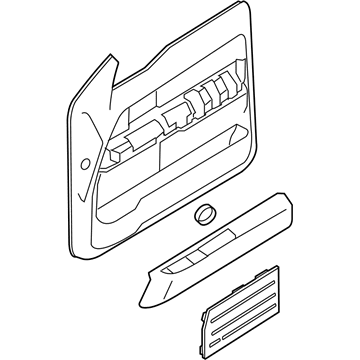 Ford CL3Z-1823943-CA Panel Assembly - Door Trim