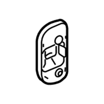 Ford CM5Z-5823552-A Door Check Seal