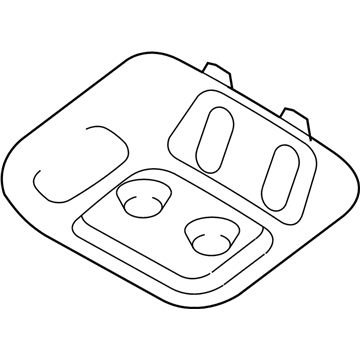 Ford 3L1Z-78519A70-CAA Overhead Console