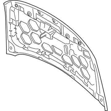 Ford EJ7Z-16612-A Hood Assembly