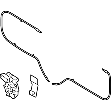 Ford 6L3Z-1523394-AB Motor And Linkage Assembly