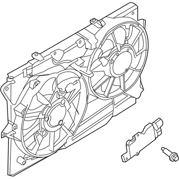 Ford BA8Z-8C607-G Fan Assembly