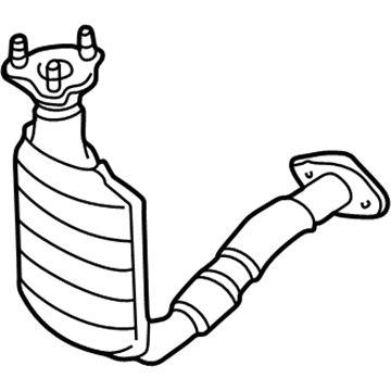 2002 Ford Escape Catalytic Converter - YL8Z-5E212-GB